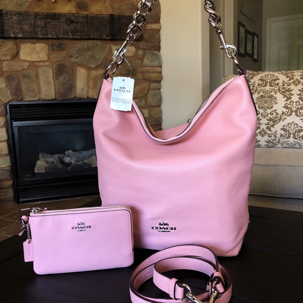 Coach  Abby Duffel Chain Bag & Wristlet wallet